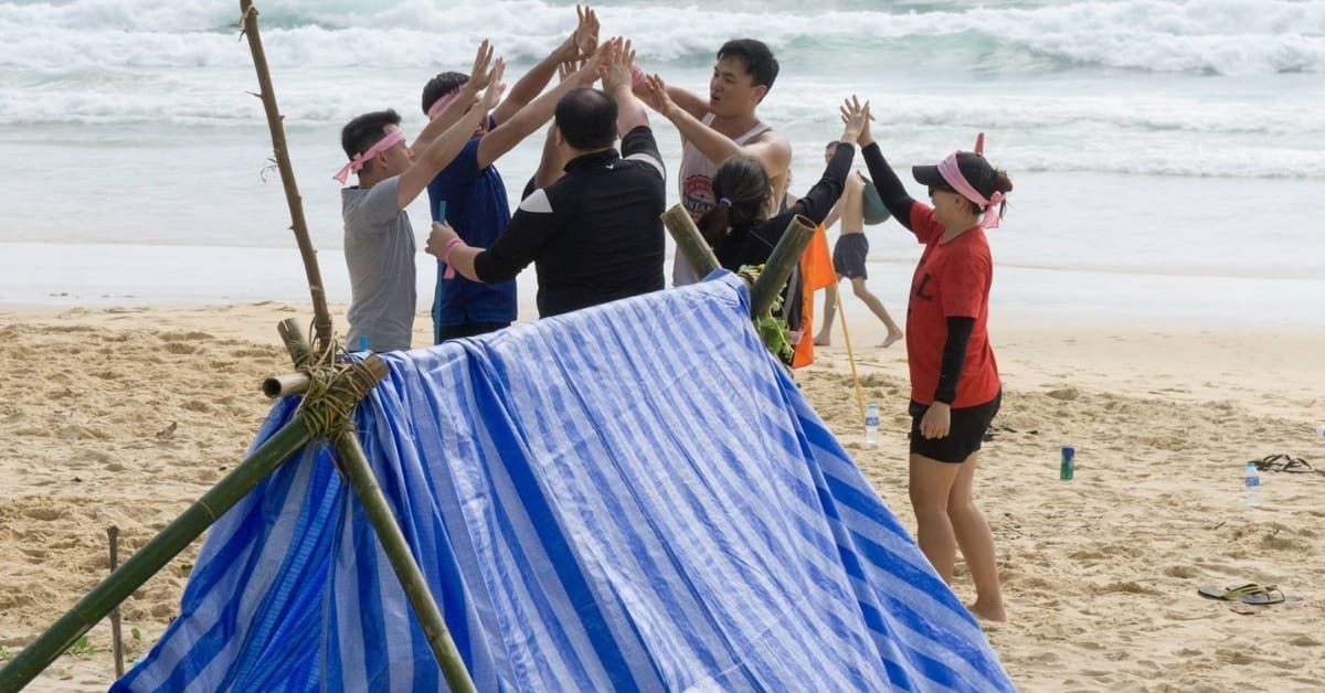 Corporate survivor phuket is a fun event for the whole team