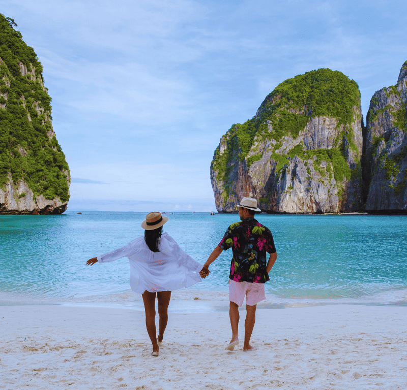 Phuket honeymoon tours and day trips for guests in love