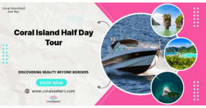 Coral Island Half Day Tour Banner