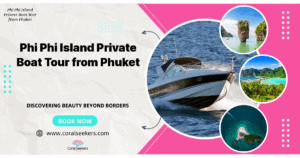 Phi phi island private boat tour from phuket banner