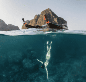 Freediving Phuket Girl