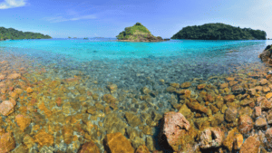 Koh rang noi island water view