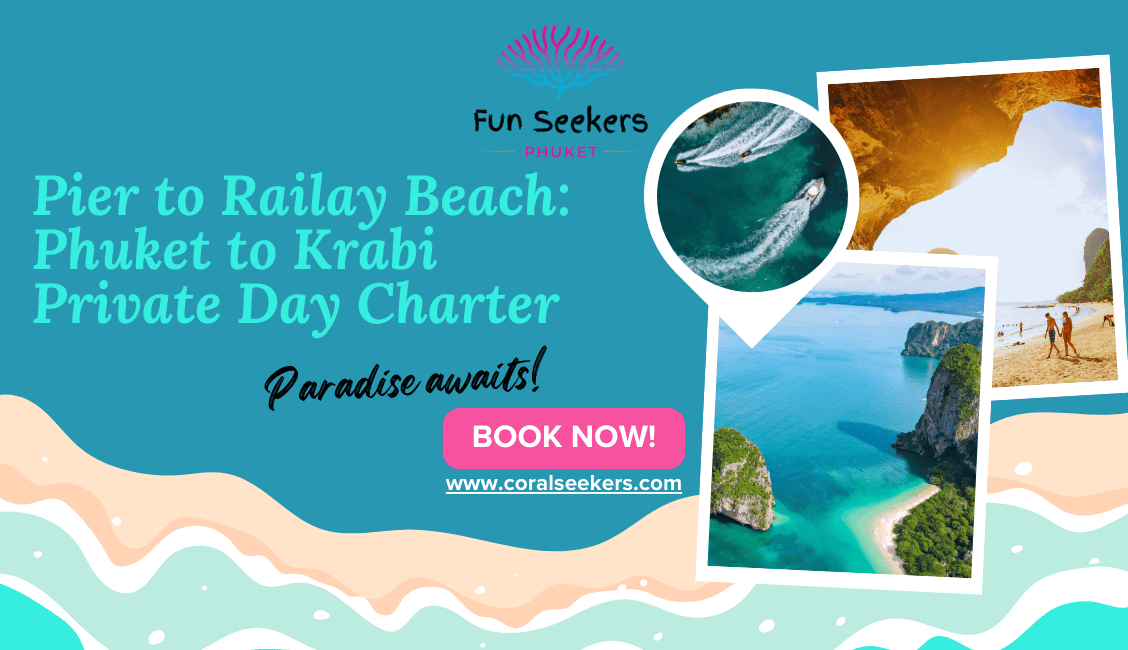 Pier to Railay Beach - Phuket to Krabi day trip by private speedboat