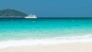 Similan crystal clear waters and white sandy beaches